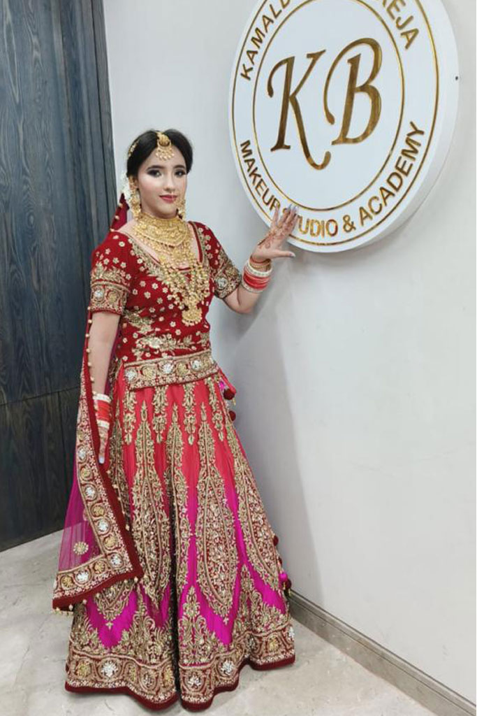 Bridal Makeup by Glam Affair in Panipat